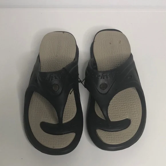 nothinZ Black Comfort Sandals UNISEX - Picture 1 of 7